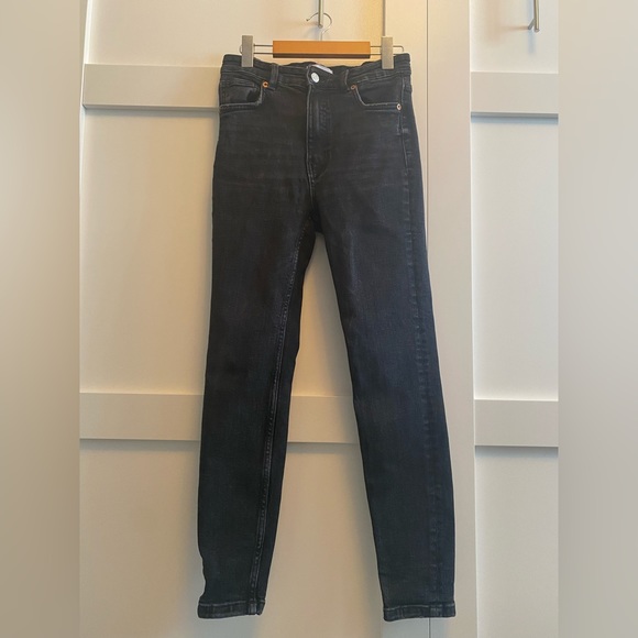 Zara High Waisted Denim - Picture 5 of 7